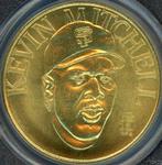 1990 Bandai Sport Star Collector Coins #NNO Kevin Mitchell Front