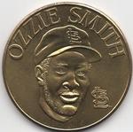 1990 Bandai Sport Star Collector Coins #NNO Ozzie Smith Front