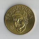1990 Bandai Sport Star Collector Coins #NNO Frank Viola Front