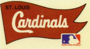 1975 Fleer Official Major League Patches - Pennants #NNO St. Louis Cardinals Pennant Front
