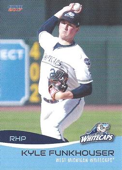 2017 Choice West Michigan Whitecaps #05 Kyle Funkhouser Front