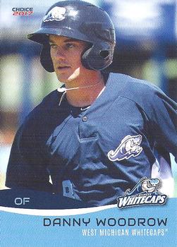 2017 Choice West Michigan Whitecaps #25 Danny Woodrow Front