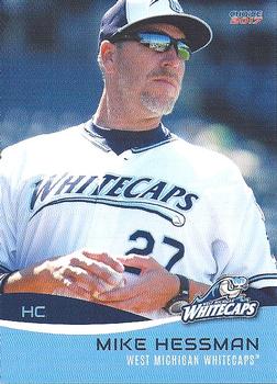2017 Choice West Michigan Whitecaps #28 Mike Hessman Front