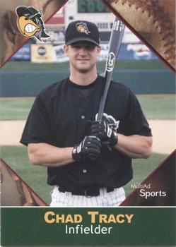 2001 Multi-Ad South Bend Silver Hawks #24 Chad Tracy Front