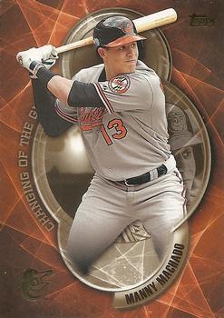 2016 Topps - Changing of the Guard Gold #CTG-8 Manny Machado Front