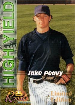 2001 Royal Rookies Futures - Limited Edition High Yield #HY-05 Jake Peavy Front