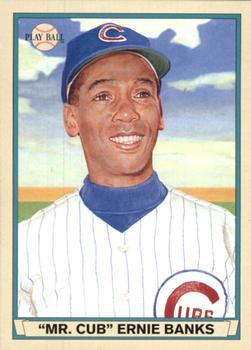 2003 Upper Deck Play Ball - Red Backs #17 Ernie Banks Front