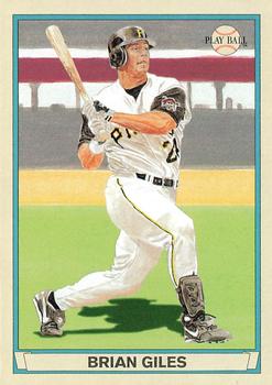2003 Upper Deck Play Ball - Red Backs #56 Brian Giles Front