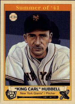 2003 Upper Deck Play Ball - Red Backs #81 Carl Hubbell Front