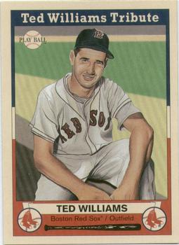 2003 Upper Deck Play Ball - Red Backs #89 Ted Williams Front
