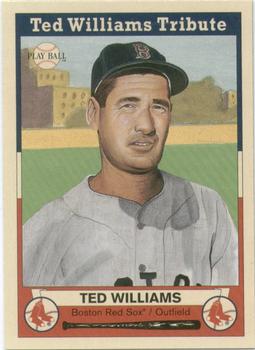 2003 Upper Deck Play Ball - Red Backs #99 Ted Williams Front