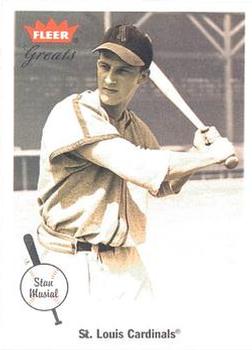 2002 Fleer Greats of the Game #88 Stan Musial Front