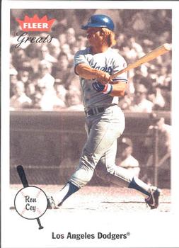 2002 Fleer Greats of the Game #31 Ron Cey Front