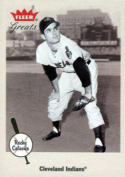 2002 Fleer Greats of the Game #34 Rocky Colavito Front