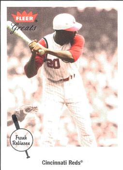 2002 Fleer Greats of the Game #54 Frank Robinson Front