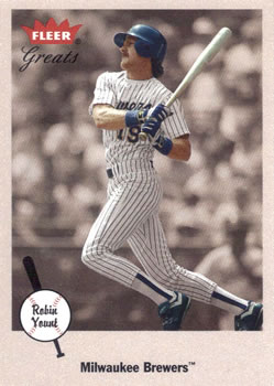2002 Fleer Greats of the Game #66 Robin Yount Front