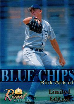 2000 Royal Rookies Futures - Blue Chips Limited Edition #NNO Rick Ankiel Front