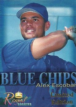 2000 Royal Rookies Futures - Blue Chips Limited Edition #NNO Alex Escobar Front