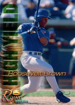 2000 Royal Rookies Futures - Limited Edition #NNO Roosevelt Brown / Julio Lugo Back