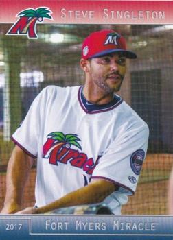 2017 Grandstand Fort Myers Miracle #NNO Steve Singleton Front