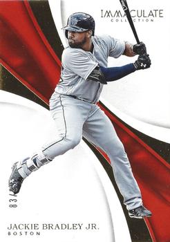 2017 Panini Immaculate Collection #37 Jackie Bradley Jr. Front