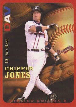 2005 DAV Major League #6 Chipper Jones Front