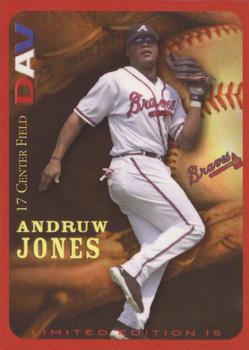 2005 DAV Major League #15 Andruw Jones Front