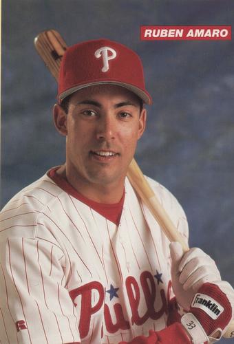 1992 Medford Philadelphia Phillies Photocards #NNO Ruben Amaro Front