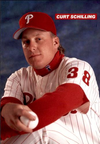 1992 Medford Philadelphia Phillies Photocards #NNO Curt Schilling Front