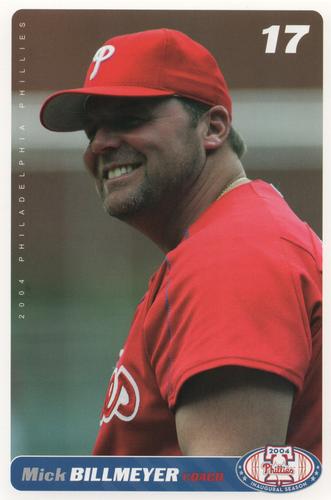 2004 Philadelphia Phillies Photocards #NNO Mick Billmeyer Front