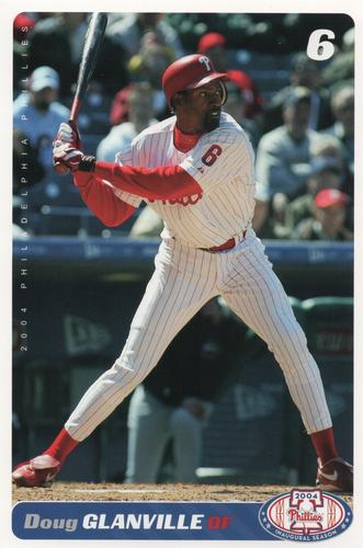 2004 Philadelphia Phillies Photocards #NNO Doug Glanville Front