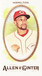 2017 Topps Allen & Ginter - Mini A & G Back #34 Billy Hamilton Front
