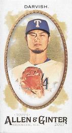 2017 Topps Allen & Ginter - Mini A & G Back #39 Yu Darvish Front