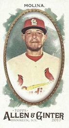2017 Topps Allen & Ginter - Mini A & G Back #221 Yadier Molina Front