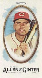 2017 Topps Allen & Ginter - Mini No Card Number #NNO Joey Votto Front