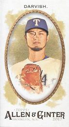 2017 Topps Allen & Ginter - Mini Red Brooklyn Back #39 Yu Darvish Front