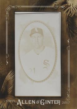 2017 Topps Allen & Ginter - Mini Framed Printing Plates Yellow #193 Todd Frazier Front
