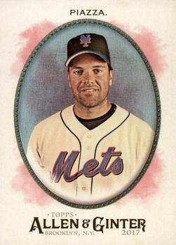 2017 Topps Allen & Ginter - Foil #149 Mike Piazza Front