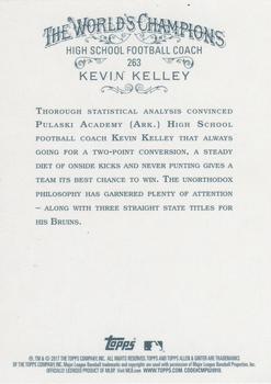 2017 Topps Allen & Ginter - Foil #263 Kevin Kelley Back