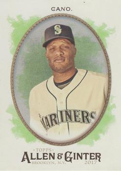 2017 Topps Allen & Ginter - Foil #264 Robinson Cano Front
