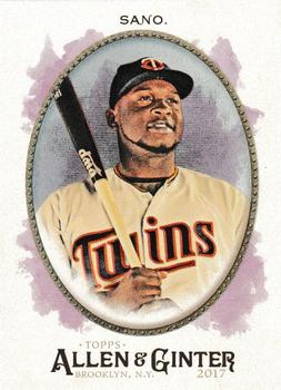 2017 Topps Allen & Ginter - Foil #277 Miguel Sano Front
