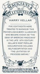2017 Topps Allen & Ginter - Mini Magicians & Illusionists #MI-13 Harry Kellar Back