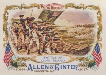 2017 Topps Allen & Ginter - Revolutionary Battles #RB-4 Battle of Long Island Front
