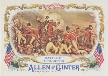 2017 Topps Allen & Ginter - Revolutionary Battles #RB-6 Battle of Princeton Front