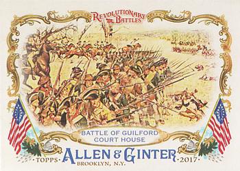 2017 Topps Allen & Ginter - Revolutionary Battles #RB-9 Battle of Guilford Court House Front