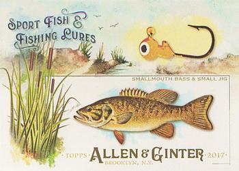 2017 Topps Allen & Ginter - Sport Fish & Fishing Lures #SFL-20 Smallmouth Bass Front