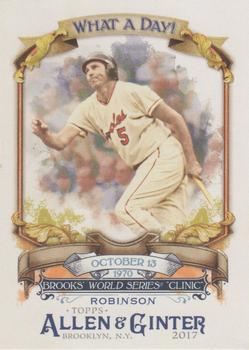 2017 Topps Allen & Ginter - What a Day! #WAD-15 Brooks Robinson Front