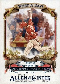 2017 Topps Allen & Ginter - What a Day! #WAD-51 Joey Votto Front