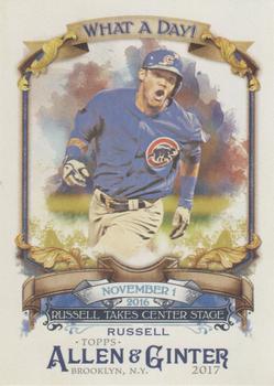 2017 Topps Allen & Ginter - What a Day! #WAD-81 Addison Russell Front