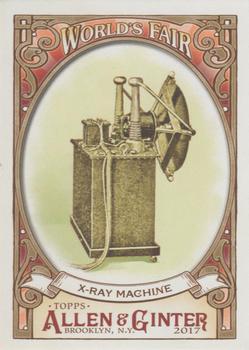 2017 Topps Allen & Ginter - World’s Fair #WF-2 X-Ray Machine - Pan-American Exposition Front